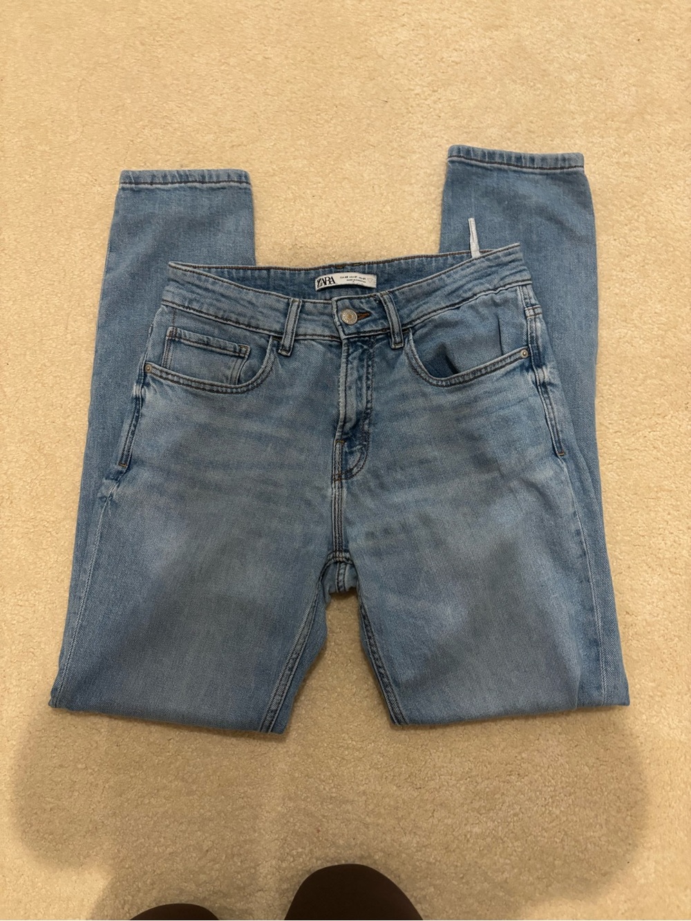 Zara Men’s Light Blue Skinny Jeans